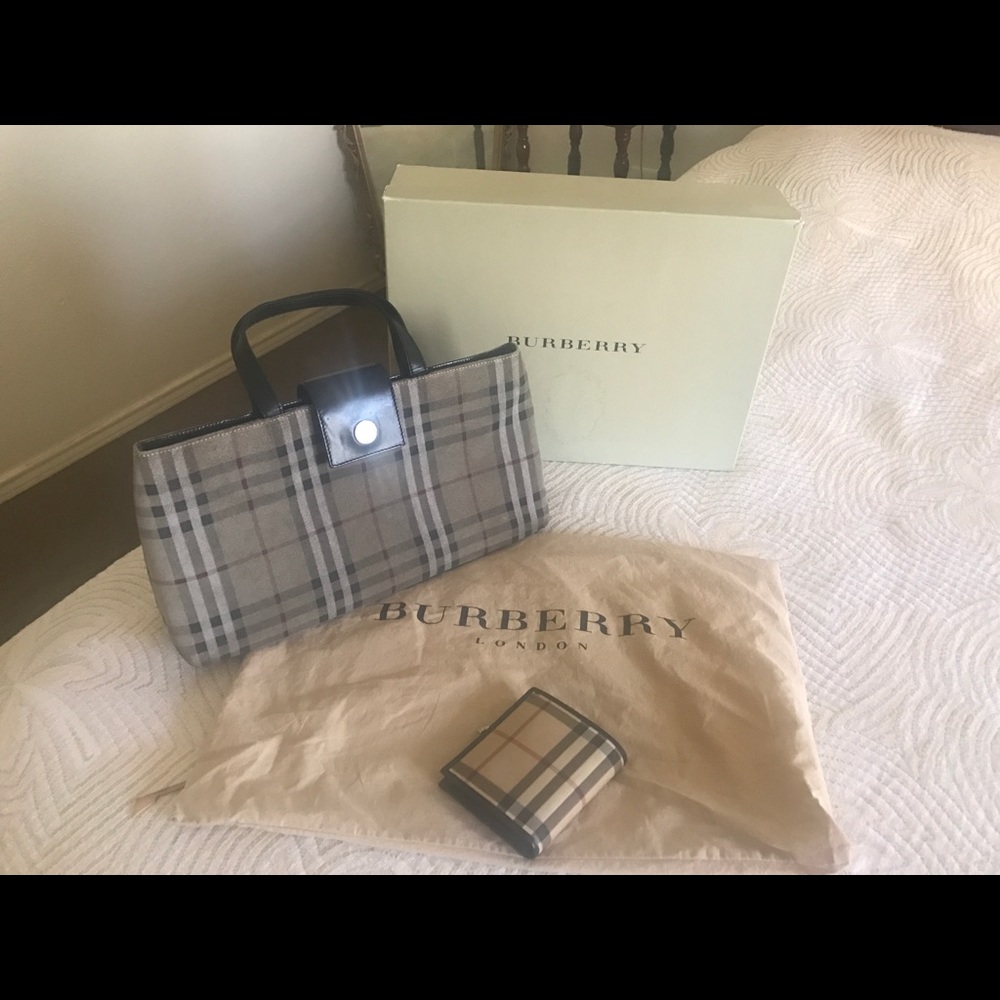 Burberry suede Trendy Bag